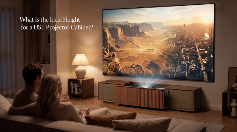 What Is the Ideal Height for a UST Projector Cabinet?