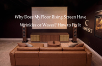 Why Does My Floor Rising Screen Have Wrinkles or Waves? How to Fix It