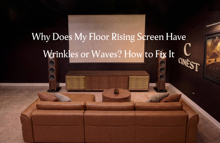 Why Does My Floor Rising Screen Have Wrinkles or Waves? How to Fix It