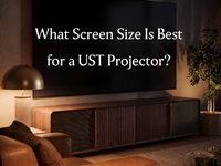 What Screen Size Is Best for a UST Projector?